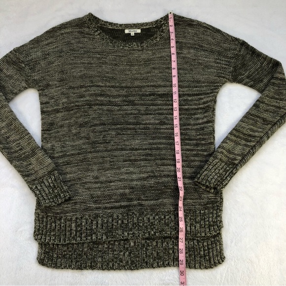 Mudd, Scoop Neck Sweater, High Low Hem, Size L - Picture 14 of 14